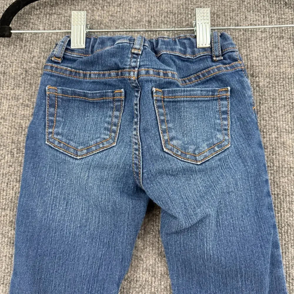 The Childrens Place Infant Girls Bootcut Jeans Size 2T Adjustable Waist Stretch